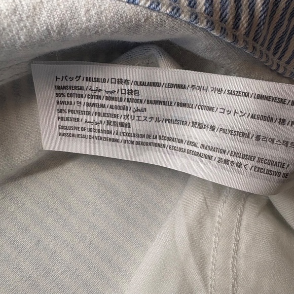 Abercrombie & Fitch NWT High Rise The Dad Short Curve Love 34/18 - Picture 4 of 9